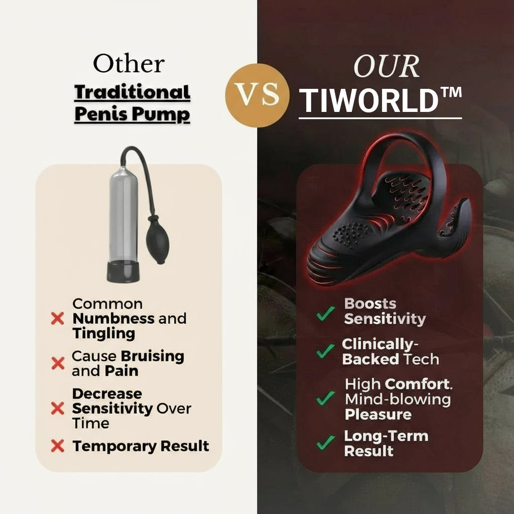 Tiworld -The #1 5-in-1 at-home trainer that reverses ED &amp; PE with advanced precision