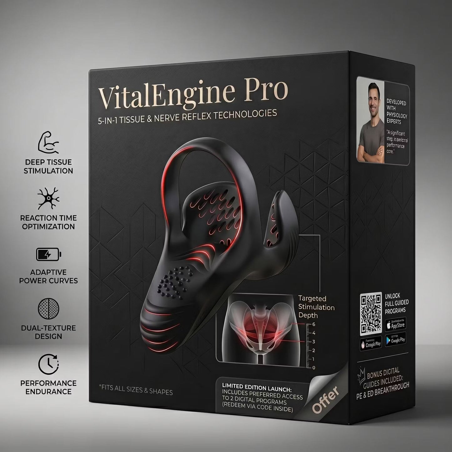 Tiworld -The #1 5-in-1 at-home trainer that reverses ED &amp; PE with advanced precision